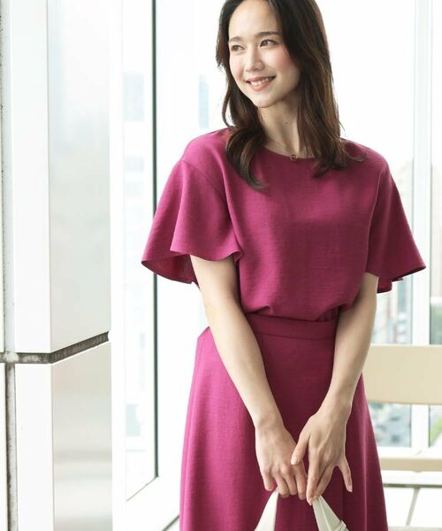 COUP DE CHANCE / クードシャンス シャツ・ブラウス | 【洗える】フレアー袖ブラウス | 詳細9