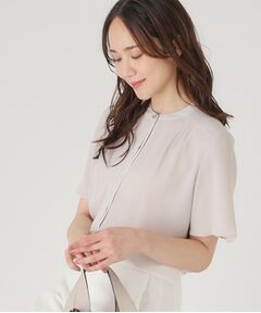 COUP DE CHANCE / クードシャンス シャツ・ブラウス | 【洗える】配色デザインのブラウス