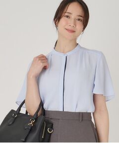 COUP DE CHANCE / クードシャンス シャツ・ブラウス | 【洗える】配色デザインのブラウス