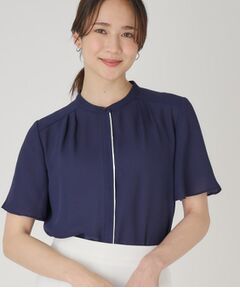 COUP DE CHANCE / クードシャンス シャツ・ブラウス | 【洗える】配色デザインのブラウス