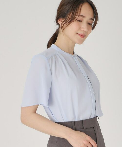 COUP DE CHANCE / クードシャンス シャツ・ブラウス | 【洗える】配色デザインのブラウス | 詳細12