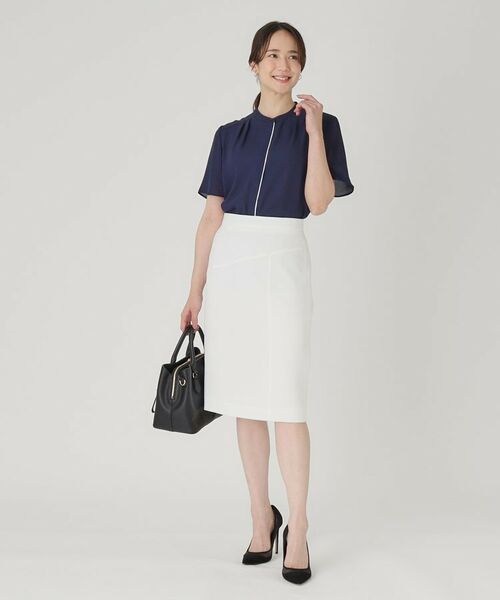 COUP DE CHANCE / クードシャンス シャツ・ブラウス | 【洗える】配色デザインのブラウス | 詳細18