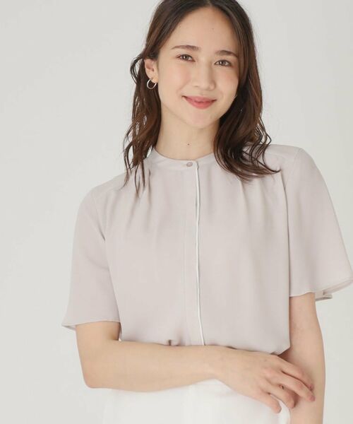 COUP DE CHANCE / クードシャンス シャツ・ブラウス | 【洗える】配色デザインのブラウス | 詳細5