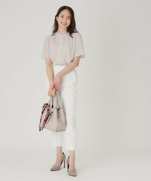 COUP DE CHANCE / クードシャンス シャツ・ブラウス | 【洗える】配色デザインのブラウス | 詳細6