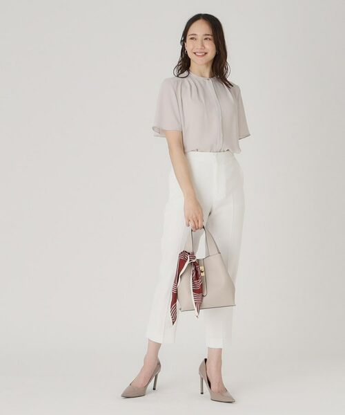 COUP DE CHANCE / クードシャンス シャツ・ブラウス | 【洗える】配色デザインのブラウス | 詳細7