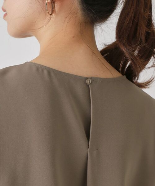 COUP DE CHANCE / クードシャンス シャツ・ブラウス | 【洗える/日本製/清涼感/セットアップ可】袖デザインブラウス | 詳細12