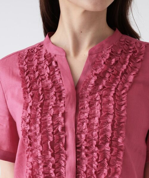 COUP DE CHANCE / クードシャンス シャツ・ブラウス | 【洗える/ラミー】フリルデザインブラウス | 詳細29