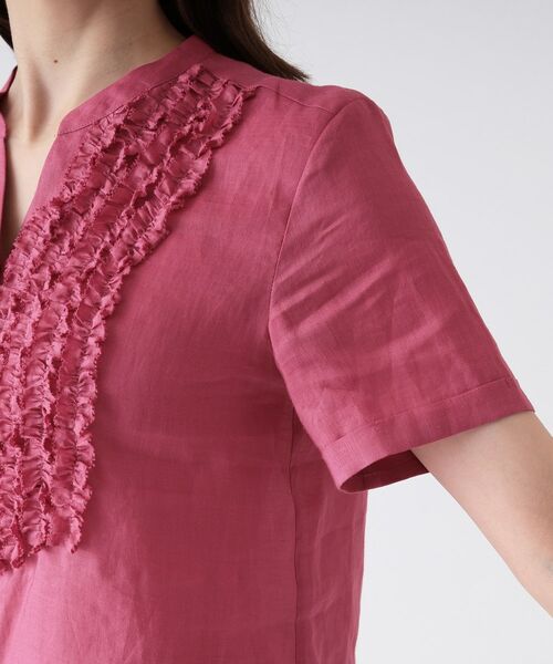 COUP DE CHANCE / クードシャンス シャツ・ブラウス | 【洗える/ラミー】フリルデザインブラウス | 詳細30