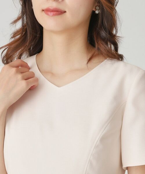 COUP DE CHANCE / クードシャンス ミニ丈・ひざ丈ワンピース | 【手洗い可／日本製】Aラインフレアワンピース | 詳細12