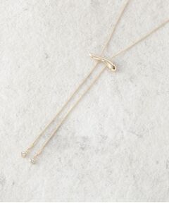 COUP DE CHANCE / クードシャンス ネックレス・ペンダント・チョーカー | ウェーブスライダー／長さ調整可能／ストーン使い