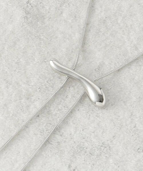 COUP DE CHANCE / クードシャンス ネックレス・ペンダント・チョーカー | ウェーブスライダー／長さ調整可能／ストーン使い | 詳細3