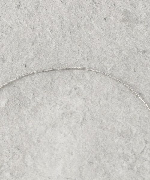 COUP DE CHANCE / クードシャンス ネックレス・ペンダント・チョーカー | ウェーブスライダー／長さ調整可能／ストーン使い | 詳細5