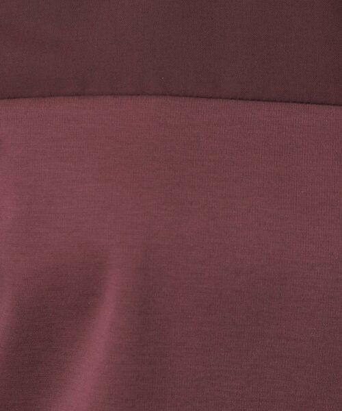 COUP DE CHANCE / クードシャンス カットソー | 【手洗い可／日本製】異素材組合せのジャージトップス | 詳細3