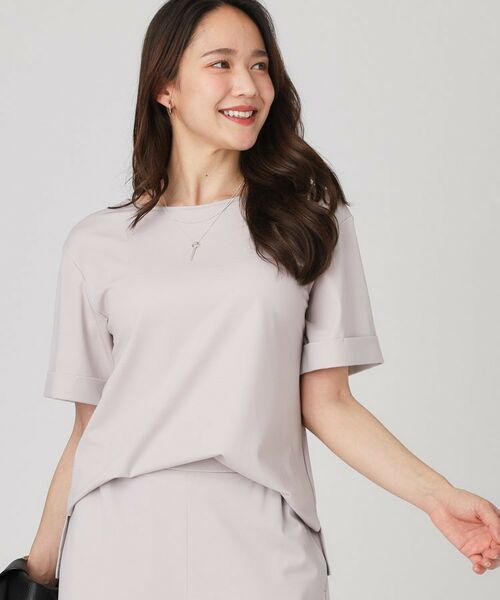 COUP DE CHANCE / クードシャンス カットソー | 【手洗い可】袖デザインのプルオーバー | 詳細10