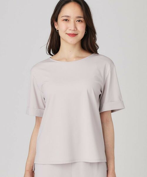 COUP DE CHANCE / クードシャンス カットソー | 【手洗い可】袖デザインのプルオーバー | 詳細13