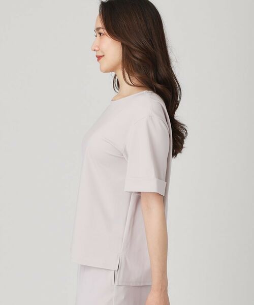 COUP DE CHANCE / クードシャンス カットソー | 【手洗い可】袖デザインのプルオーバー | 詳細14