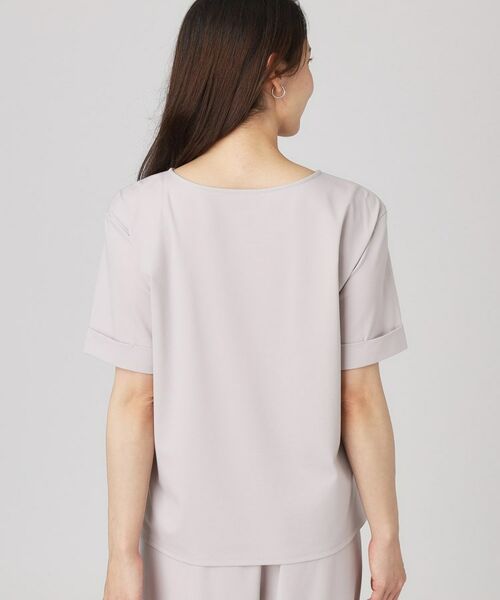 COUP DE CHANCE / クードシャンス カットソー | 【手洗い可】袖デザインのプルオーバー | 詳細15