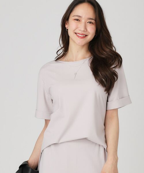 COUP DE CHANCE / クードシャンス カットソー | 【手洗い可】袖デザインのプルオーバー | 詳細9