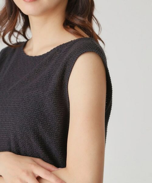 COUP DE CHANCE / クードシャンス カットソー | 【手洗い可/日本製】ジャカードジャージトップス | 詳細12