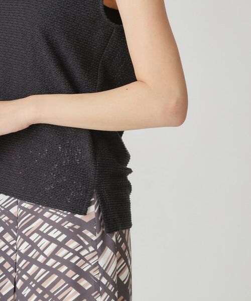 COUP DE CHANCE / クードシャンス カットソー | 【手洗い可/日本製】ジャカードジャージトップス | 詳細13