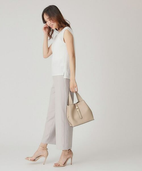 COUP DE CHANCE / クードシャンス カットソー | 【手洗い可/日本製】ジャカードジャージトップス | 詳細3