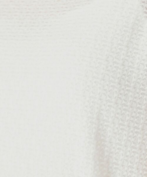 COUP DE CHANCE / クードシャンス カットソー | 【手洗い可/日本製】ジャカードジャージトップス | 詳細4
