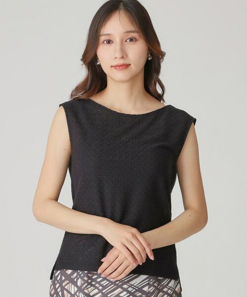 COUP DE CHANCE / クードシャンス カットソー | 【手洗い可/日本製】ジャカードジャージトップス | 詳細8