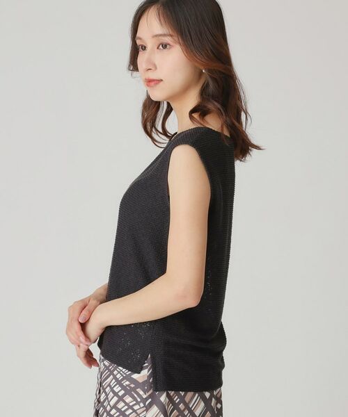 COUP DE CHANCE / クードシャンス カットソー | 【手洗い可/日本製】ジャカードジャージトップス | 詳細9