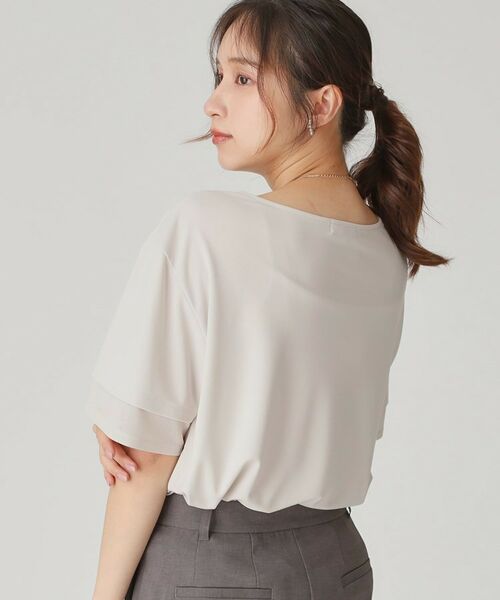 COUP DE CHANCE / クードシャンス カットソー | 【手洗い可】リラクシージャージトップス | 詳細10