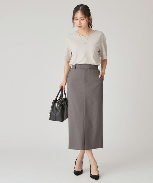 COUP DE CHANCE / クードシャンス カットソー | 【手洗い可】リラクシージャージトップス | 詳細11