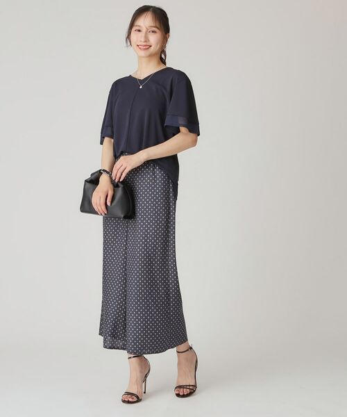 COUP DE CHANCE / クードシャンス カットソー | 【手洗い可】リラクシージャージトップス | 詳細15