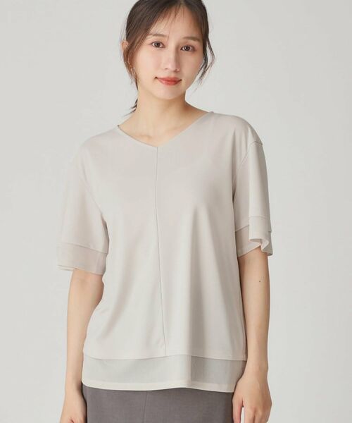 COUP DE CHANCE / クードシャンス カットソー | 【手洗い可】リラクシージャージトップス | 詳細25