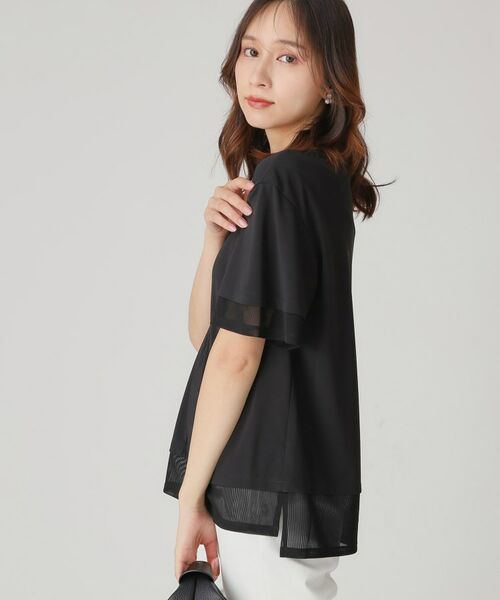 COUP DE CHANCE / クードシャンス カットソー | 【手洗い可】リラクシージャージトップス | 詳細5