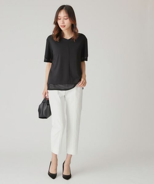 COUP DE CHANCE / クードシャンス カットソー | 【手洗い可】リラクシージャージトップス | 詳細6