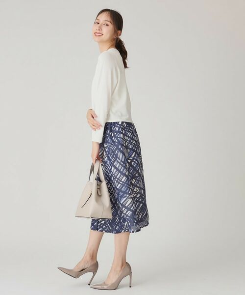 COUP DE CHANCE / クードシャンス カーディガン・ボレロ | 【手洗い可/軽量】シンプルラメ混カーディガン | 詳細3