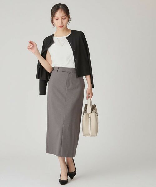 COUP DE CHANCE / クードシャンス カーディガン・ボレロ | 【手洗い可/軽量】シンプルラメ混カーディガン | 詳細7