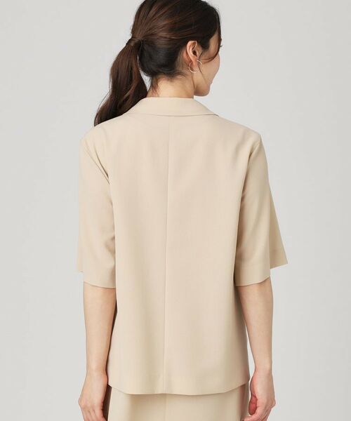 COUP DE CHANCE / クードシャンス テーラードジャケット | 【手洗い可/日本製】五分袖ジャケット | 詳細11