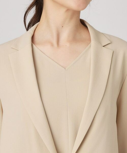 COUP DE CHANCE / クードシャンス テーラードジャケット | 【手洗い可/日本製】五分袖ジャケット | 詳細12