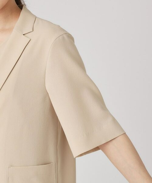 COUP DE CHANCE / クードシャンス テーラードジャケット | 【手洗い可/日本製】五分袖ジャケット | 詳細13