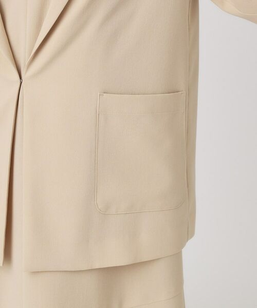 COUP DE CHANCE / クードシャンス テーラードジャケット | 【手洗い可/日本製】五分袖ジャケット | 詳細15