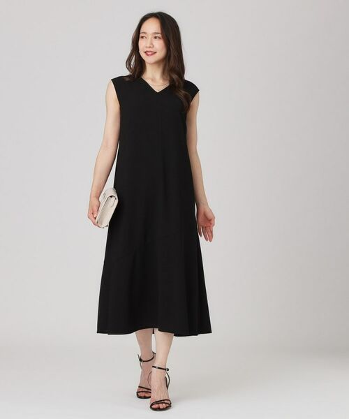 COUP DE CHANCE / クードシャンス ミニ丈・ひざ丈ワンピース | 【手洗い可／日本製】フレアワンピース | 詳細2