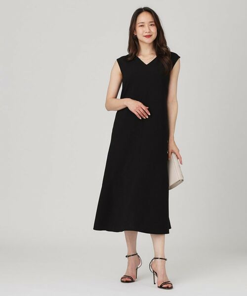 COUP DE CHANCE / クードシャンス ミニ丈・ひざ丈ワンピース | 【手洗い可／日本製】フレアワンピース | 詳細3