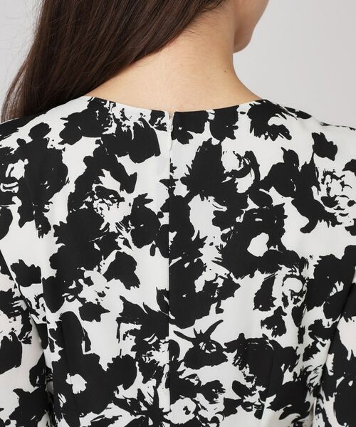 COUP DE CHANCE / クードシャンス ミニ丈・ひざ丈ワンピース | 【手洗い可/日本製】花柄ワンピース | 詳細13