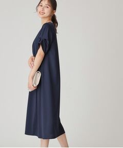 COUP DE CHANCE / クードシャンス ミニ丈・ひざ丈ワンピース | 【手洗い可／日本製】リラクシーワンピース