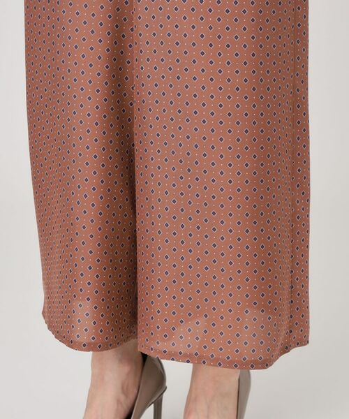 COUP DE CHANCE / クードシャンス ショート・ハーフ・半端丈パンツ | 【手洗い可／日本製】小紋柄ワイドパンツ | 詳細15