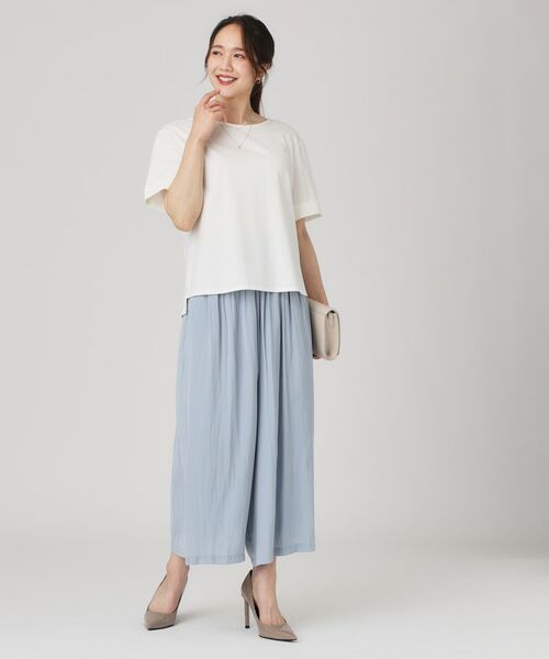 COUP DE CHANCE / クードシャンス ショート・ハーフ・半端丈パンツ | 【手洗い可／ウエストゴム】スカーチョ | 詳細11