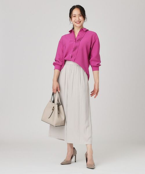 COUP DE CHANCE / クードシャンス ショート・ハーフ・半端丈パンツ | 【手洗い可／ウエストゴム】スカーチョ | 詳細3