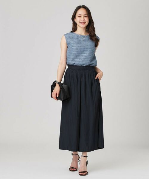 COUP DE CHANCE / クードシャンス ショート・ハーフ・半端丈パンツ | 【手洗い可／ウエストゴム】スカーチョ | 詳細5