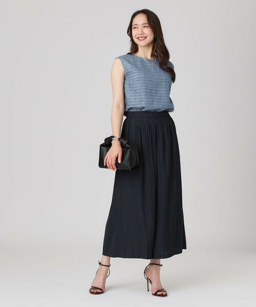 COUP DE CHANCE / クードシャンス ショート・ハーフ・半端丈パンツ | 【手洗い可／ウエストゴム】スカーチョ | 詳細6