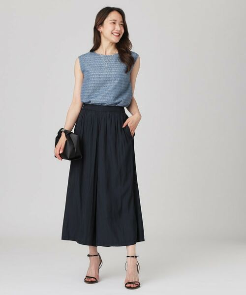 COUP DE CHANCE / クードシャンス ショート・ハーフ・半端丈パンツ | 【手洗い可／ウエストゴム】スカーチョ | 詳細7